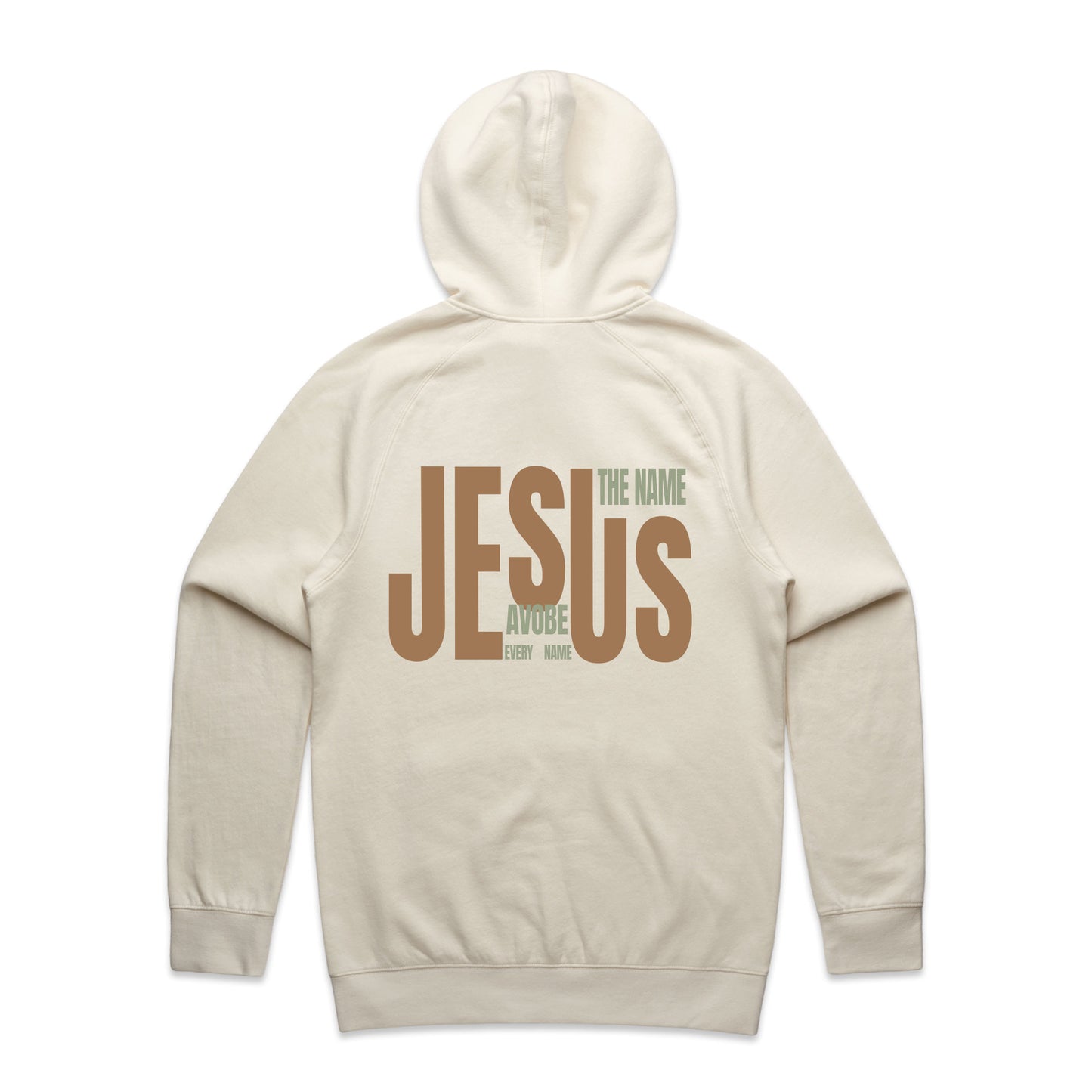 The name above