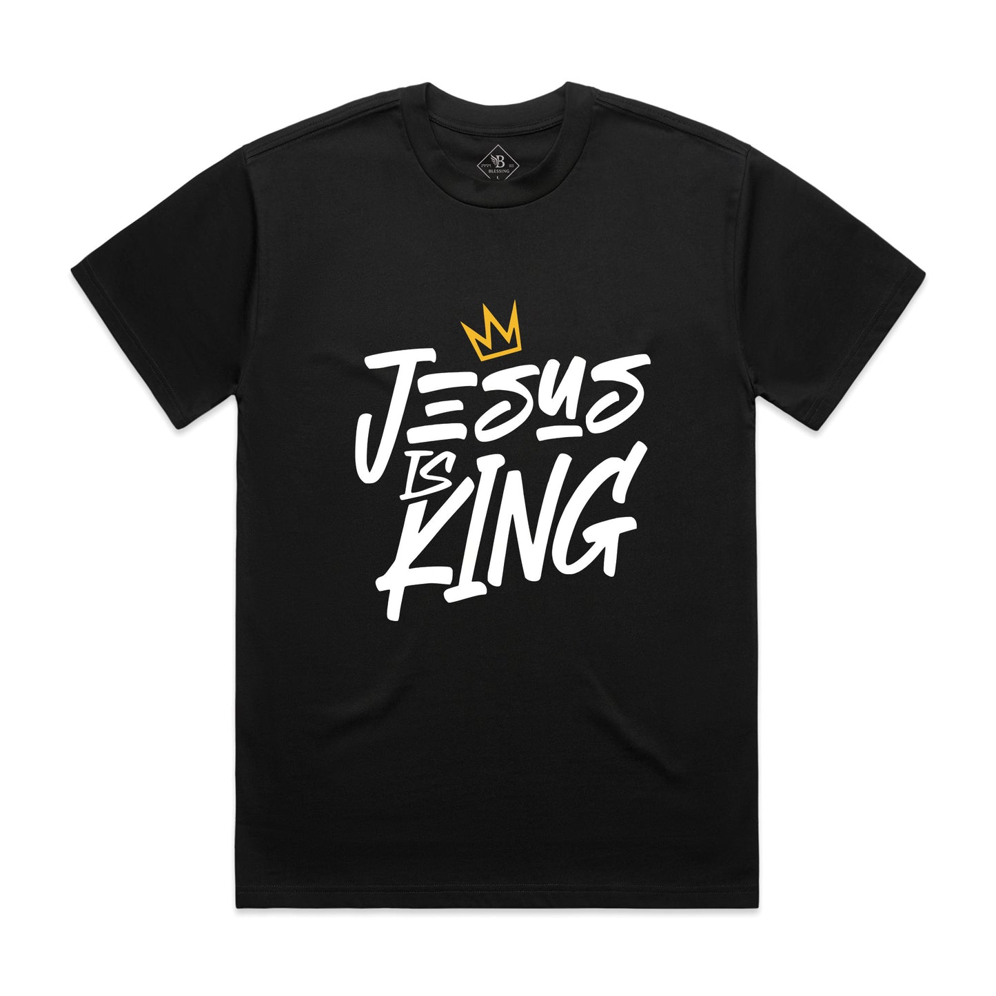 Men's Heavy Faded Jesus is forever King