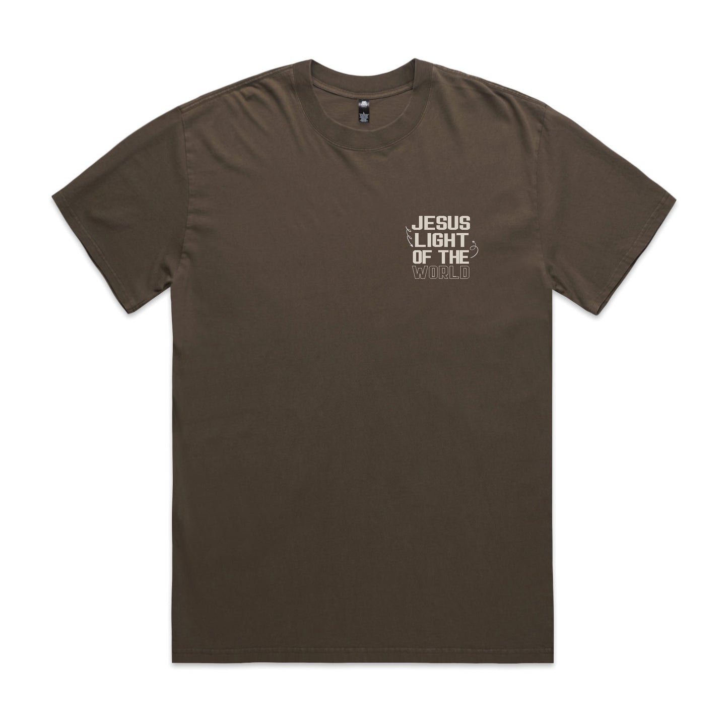Men's Heavy Faded Tee Light of the World
