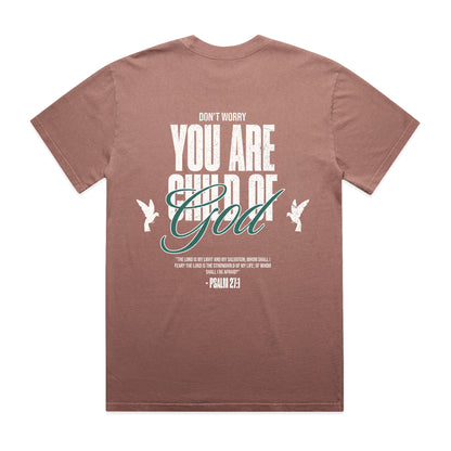 Men's Heavy Faded Tee Child of God