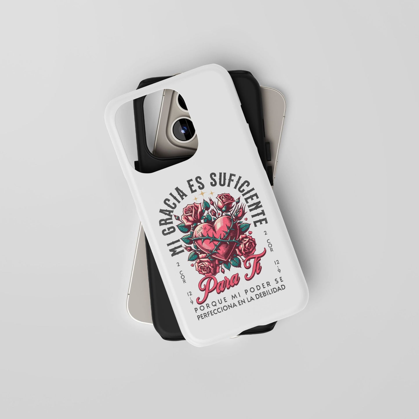 Mi Gracia es suficiente Phone Case
