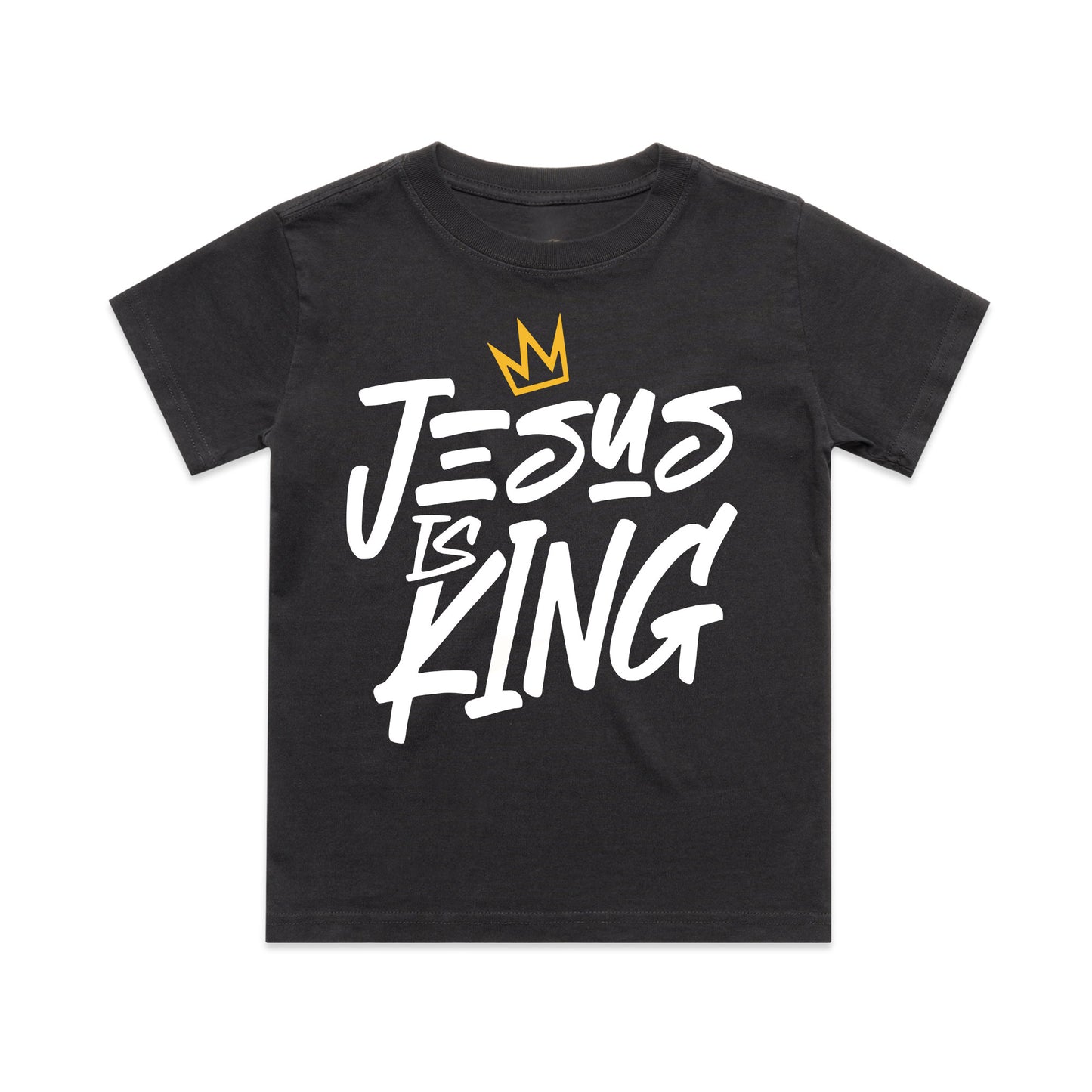 Jesus is King Youth Heavy Faded