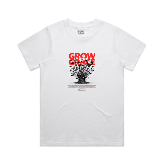 Wo's Classic Tee Grow in Grace