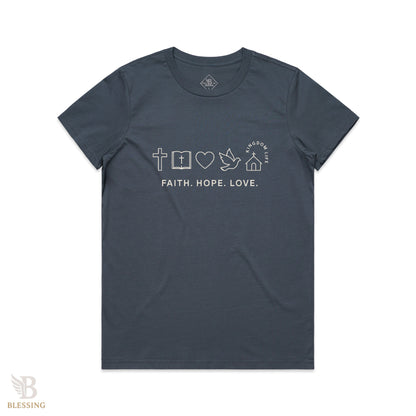 Faith. Hope. Love Tee