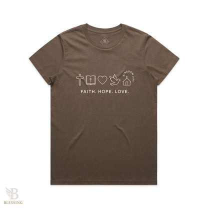 Faith. Hope. Love Tee